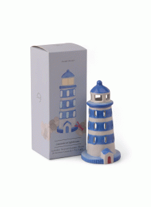 IN0028EU No 07 - Lighthouse Style Incense and Tea Light Holder